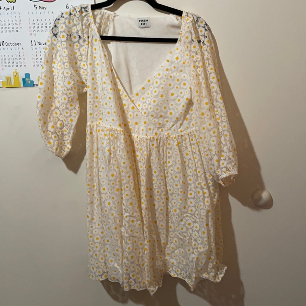 Aritzia Sunday best Bonita baby doll dress sz xs